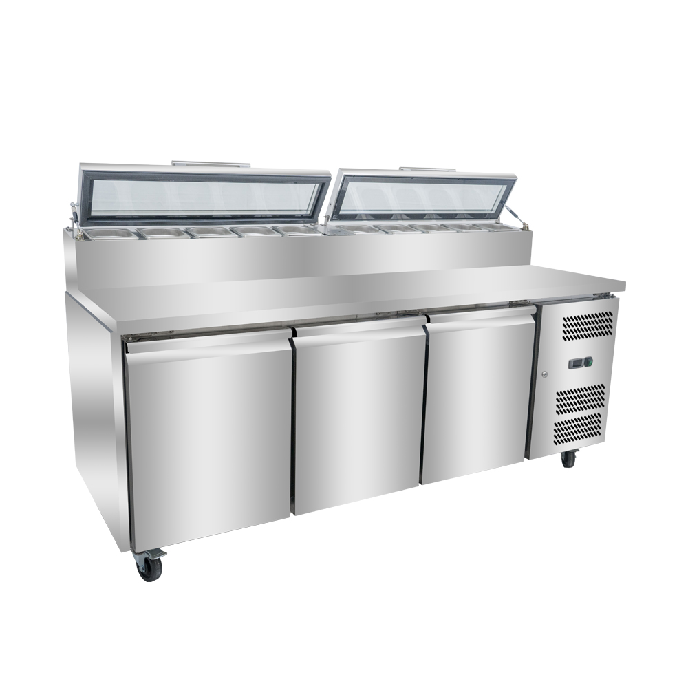 CNJT commercial ventilated refrigerator service counter